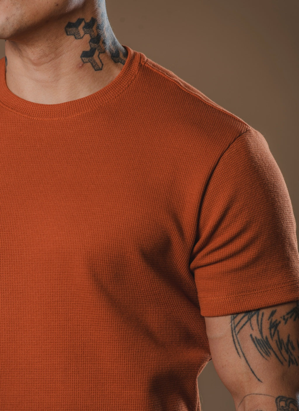 Kit com 5 Camisetas Texturizadas Malha Waffle Milano Avenna - Não amassa, não desbota e 0 transparência - Pague 3 Leve 5