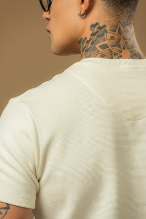 Kit com 5 Camisetas Texturizadas Malha Waffle Milano Avenna - Não amassa, não desbota e 0 transparência - Pague 3 Leve 5