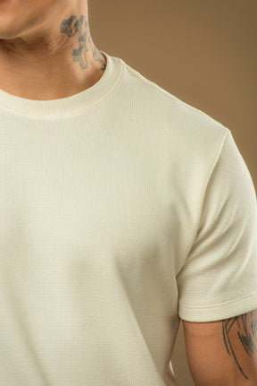 Kit com 5 Camisetas Texturizadas Malha Waffle Milano Avenna - Não amassa, não desbota e 0 transparência - Pague 3 Leve 5