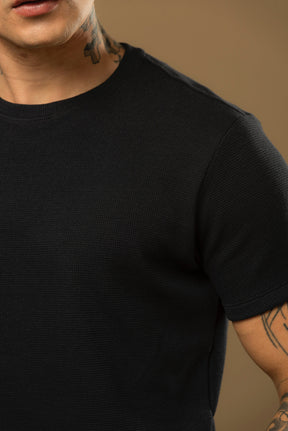 Kit com 5 Camisetas Texturizadas Malha Waffle Milano Avenna - Não amassa, não desbota e 0 transparência - Pague 3 Leve 5